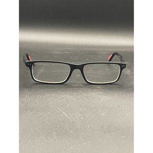 Ray Ban 52772077 54[]140 Eyeglasses Frames Black w/ear pads. Length 5.50 Inches